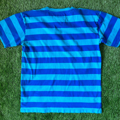 Vintage Tommy Hilfiger Blue Striped Shirt