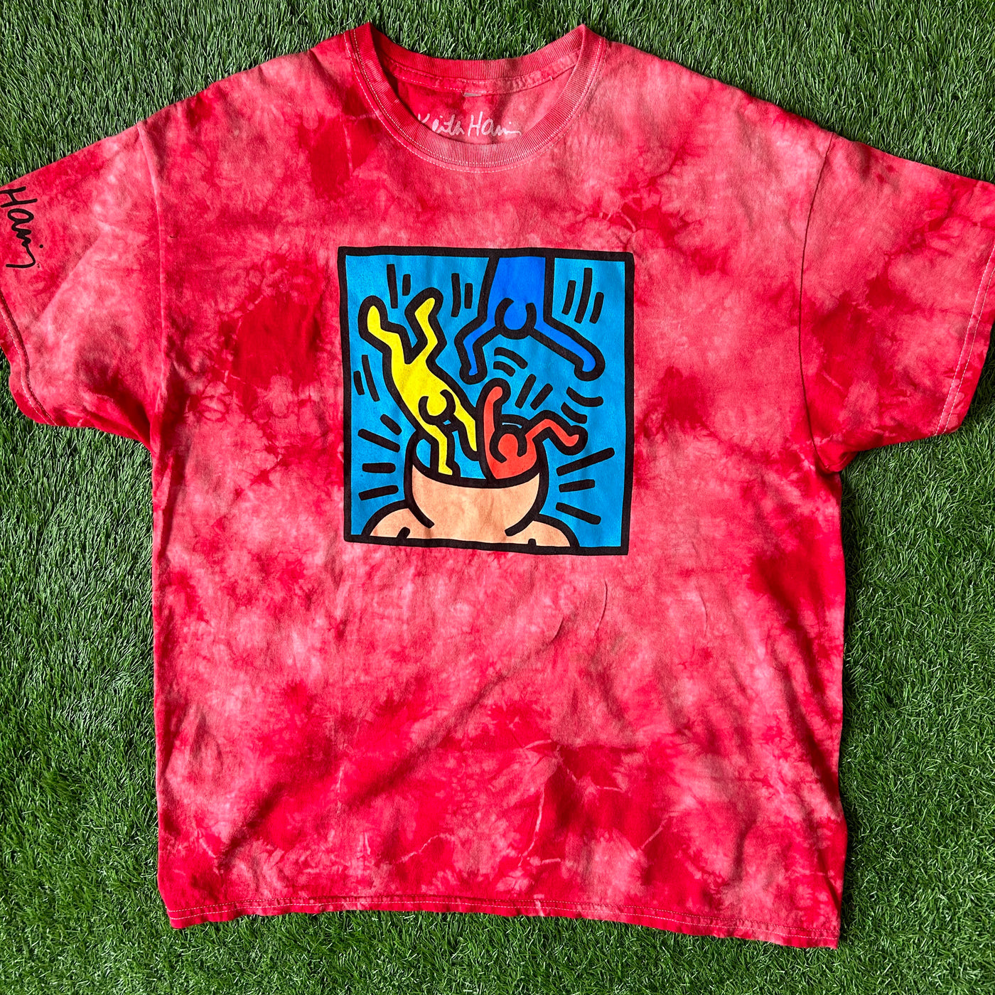 Keith Haring Tie Dye Tee