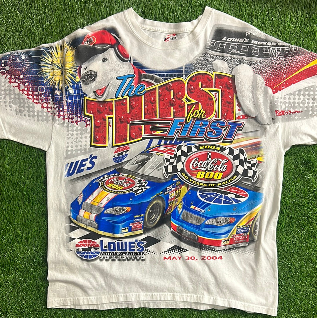 Vintage The Thirst for First All Over Race Tee