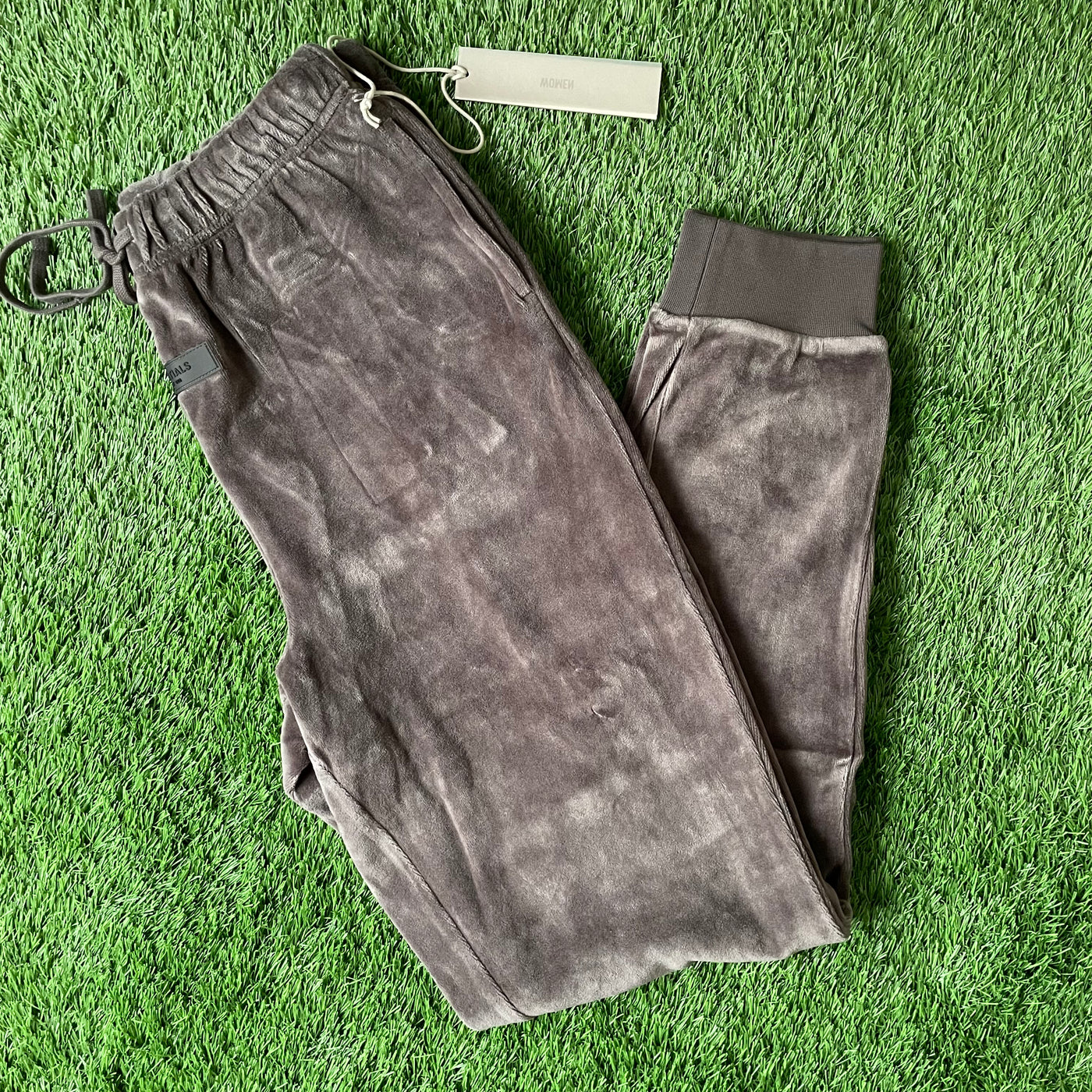 Women's Essentials x FOG Off Black Velour Pants