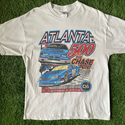 Vintage Atlanta The Chase Is On 2006 Race Tee